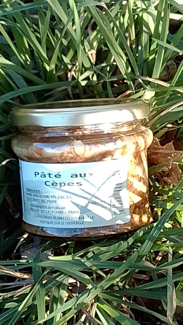 Pâté de campagne aux cèpes 180 gr